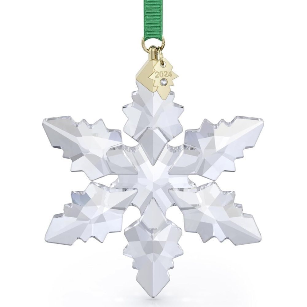 Swarovski Annual Christmas Ornament Crystal Snowflake 2024 Edition NEW *READ